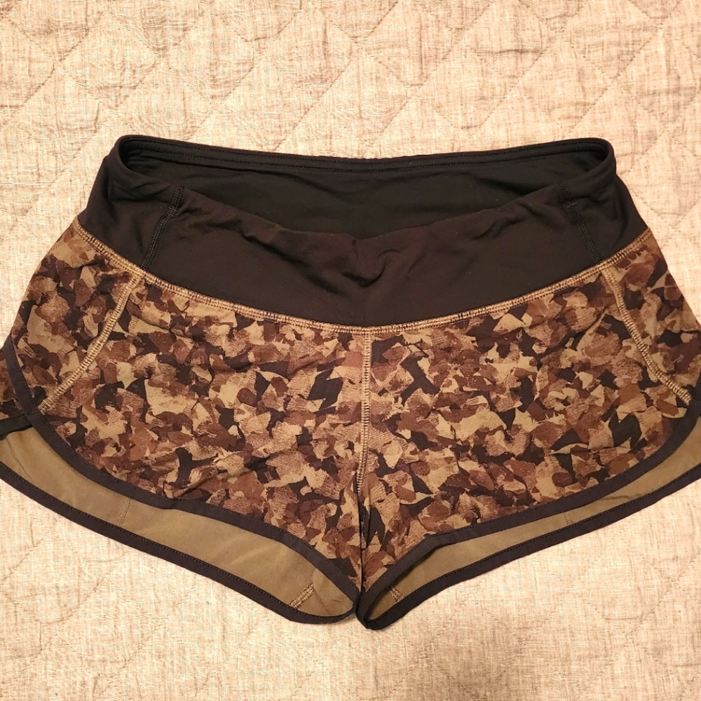 Lululemon speed shorts